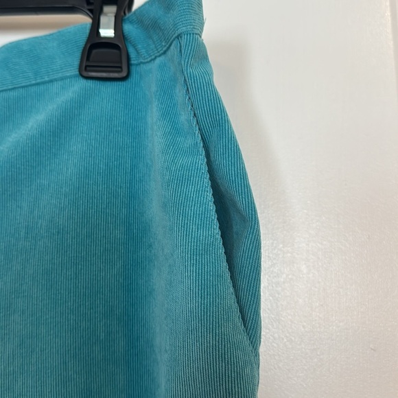 Alfred Dunner Teal and Navy 2 pair pull on corduroy Pants slacks trousers 16P - Picture 6 of 14